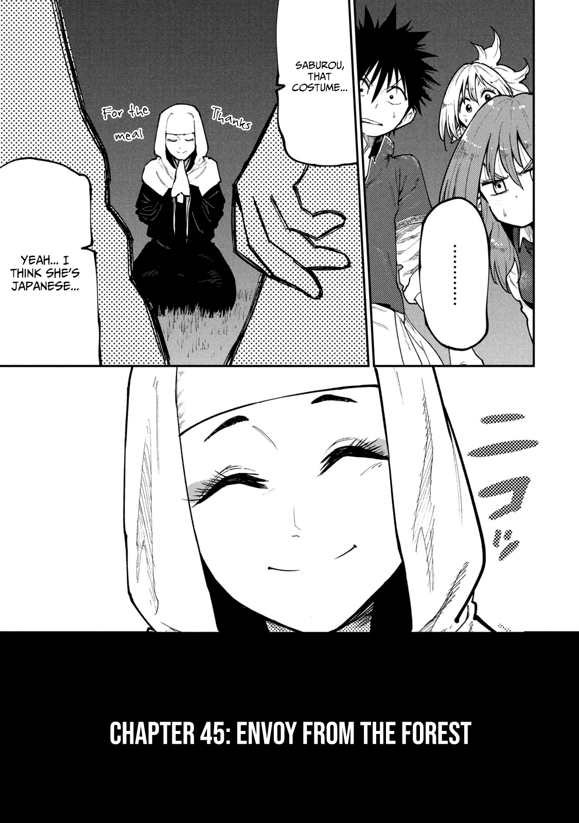 Mazumeshi Elf to Yuboku gurashi Chapter 45 1